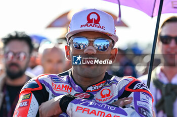 2023-11-25 - Martin Jorge SPA Prima Pramac Racing Ducati on the starting grid - 2023 MOTOGP GRAND PRIX OF SPAIN - GRAN PREMIO MOTUL DE LA COMUNITAT VALENCIANA - TISSOT SPRINT RACE - MOTOGP - MOTORS