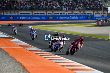2023-11-25 - Bagnaia Francesco ITA Ducati Lenovo Team Ducati - 2023 MOTOGP GRAND PRIX OF SPAIN - GRAN PREMIO MOTUL DE LA COMUNITAT VALENCIANA - TISSOT SPRINT RACE - MOTOGP - MOTORS