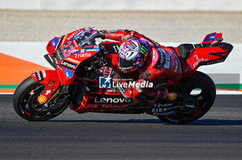 2023-11-24 - Bastianini Enea ITA Ducati Lenovo Team Ducati - 2023 MOTOGP GRAND PRIX OF SPAIN - GRAN PREMIO MOTUL DE LA COMUNITAT VALENCIANA - PRACTICE - MOTOGP - MOTORS