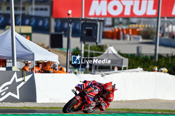 2023-11-26 - Bagnaia Francesco ITA Ducati Lenovo Team Ducati warm up - 2023 MOTOGP GRAND PRIX OF SPAIN - GRAN PREMIO MOTUL DE LA COMUNITAT VALENCIANA - WARM UP  - MOTOGP - MOTORS