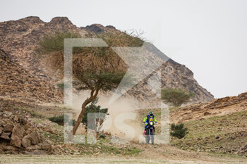 2023-01-01 - 19 GONCALVES Rui (prt), Sherco Factory, Sherco, Moto, FIM W2RC, Motul, action during the Stage 1 of the Dakar 2023 around Sea Camp, on January 1st, 2023 near Yanbu, Saudi Arabia - AUTO - DAKAR 2023 - STAGE 1 - RALLY - MOTORS
