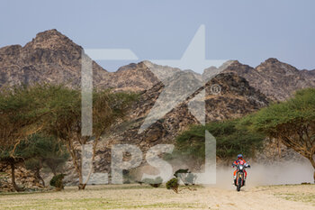 2023-01-01 - 34 GYENES Emanuel (rou), Autonet Motorcycle Team, KTM, Moto, Original by Motul, action during the Stage 1 of the Dakar 2023 around Sea Camp, on January 1st, 2023 near Yanbu, Saudi Arabia - AUTO - DAKAR 2023 - STAGE 1 - RALLY - MOTORS