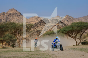 2023-01-01 - 152 ANDUJAR Manuel (arg), 7240 Team, Yamaha, Quad, Motul, action during the Stage 1 of the Dakar 2023 around Sea Camp, on January 1st, 2023 near Yanbu, Saudi Arabia - AUTO - DAKAR 2023 - STAGE 1 - RALLY - MOTORS
