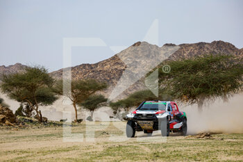 2023-01-01 - 202 Al RAJHI Yazeed (sau), V0N ZITZEWITZ Dirk (ger), Overdrive Racing, Toyota Hilux, Auto, FIA W2RC, action during the Stage 1 of the Dakar 2023 around Sea Camp, on January 1st, 2023 near Yanbu, Saudi Arabia - AUTO - DAKAR 2023 - STAGE 1 - RALLY - MOTORS