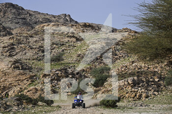 2023-01-01 - 153 VARGA Juraj (svk), Varga Motorsport Team, Yamaha, Quad, FIM W2RC, action during the Stage 1 of the Dakar 2023 around Sea Camp, on January 1st, 2023 near Yanbu, Saudi Arabia - AUTO - DAKAR 2023 - STAGE 1 - RALLY - MOTORS
