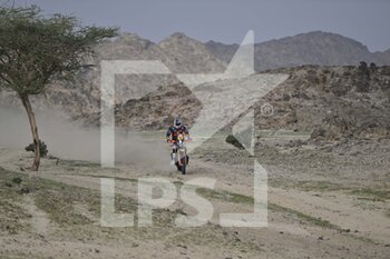 2023-01-01 - 52 WALKNER Matthias (aut), Red Bull KTM Factory Racing, Moto, FIM W2RC, action during the Stage 1 of the Dakar 2023 around Sea Camp, on January 1st, 2023 near Yanbu, Saudi Arabia - AUTO - DAKAR 2023 - STAGE 1 - RALLY - MOTORS