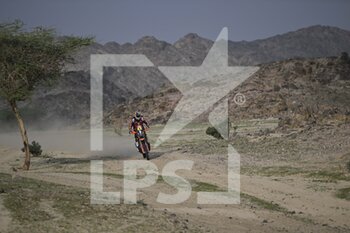 2023-01-01 - 08 PRICE Toby (aus), Red Bull KTM Factory Racing, KTM, Moto, FIM W2RC, action during the Stage 1 of the Dakar 2023 around Sea Camp, on January 1st, 2023 near Yanbu, Saudi Arabia - AUTO - DAKAR 2023 - STAGE 1 - RALLY - MOTORS