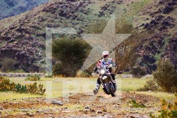 2023-01-02 - 75 LECONTE Edouard (fra), Team Dumontier Racing, KTM, Moto, action during the Stage 2 of the Dakar 2023 between Sea Camp and Al-'Ula, on January 2nd, 2023 in Al-'Ula, Saudi Arabia - AUTO - DAKAR 2023 - STAGE 2 - RALLY - MOTORS