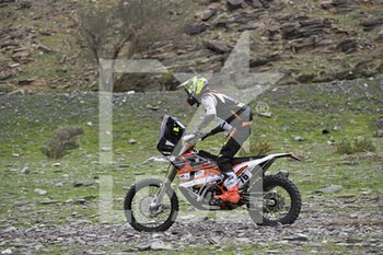 2023-01-02 - 76 LEPAN Jean-Louis (fra), Nomade Racing, KTM, Moto, FIM W2RC, action during the Stage 2 of the Dakar 2023 between Sea Camp and Al-'Ula, on January 2nd, 2023 in Al-'Ula, Saudi Arabia - AUTO - DAKAR 2023 - STAGE 2 - RALLY - MOTORS