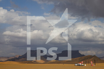 2023-01-02 - Landscape during the Stage 2 of the Dakar 2023 between Sea Camp and Al-'Ula, on January 2nd, 2023 in Al-'Ula, Saudi Arabia - AUTO - DAKAR 2023 - STAGE 2 - RALLY - MOTORS