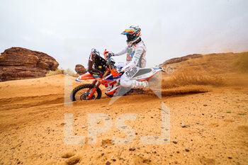 2023-01-03 - 46 LUCCI Paolo (ita), BAS World KTM Racing Team, KTM, Moto, FIM W2RC, action during the Stage 3 of the Dakar 2023 between Al-'Ula and Haïl, on January 3rd, 2023 in Haïl, Saudi Arabia - AUTO - DAKAR 2023 - STAGE 3 - RALLY - MOTORS