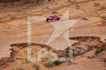 2023-01-03 - 230 MORAES Lucas (bra), GOTTSCHALK Timo (ger), Overdrive Racing, Toyota Hilux, Auto, action during the Stage 3 of the Dakar 2023 between Al-'Ula and Haïl, on January 3rd, 2023 in Haïl, Saudi Arabia - AUTO - DAKAR 2023 - STAGE 3 - RALLY - MOTORS