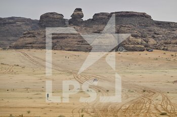 2023-01-03 - landscape, paysage during the Stage 3 of the Dakar 2023 between Al-'Ula and Haïl, on January 3rd, 2023 in Haïl, Saudi Arabia - AUTO - DAKAR 2023 - STAGE 3 - RALLY - MOTORS