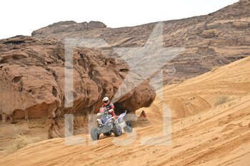 2023-01-03 - 171 VILA VAQUES Daniel (spa), DV4 Powered by Motul, Yamaha, Quad, Motul, action during the Stage 3 of the Dakar 2023 between Al-'Ula and Haïl, on January 3rd, 2023 in Haïl, Saudi Arabia - AUTO - DAKAR 2023 - STAGE 3 - RALLY - MOTORS