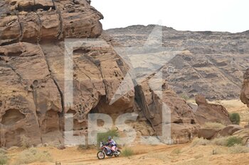 2023-01-03 - 39 MELOT Benjamin (fra), Team Esprit KTM, KTM, Moto, Original by Motul, action during the Stage 3 of the Dakar 2023 between Al-'Ula and Haïl, on January 3rd, 2023 in Haïl, Saudi Arabia - AUTO - DAKAR 2023 - STAGE 3 - RALLY - MOTORS