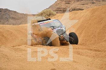 2023-01-03 - 414 TAYLOR Molly (aus), SHORT Andrew (usa), South Racing Can-Am, BRP, SSV, FIA W2RC, action during the Stage 3 of the Dakar 2023 between Al-'Ula and Haïl, on January 3rd, 2023 in Haïl, Saudi Arabia - AUTO - DAKAR 2023 - STAGE 3 - RALLY - MOTORS