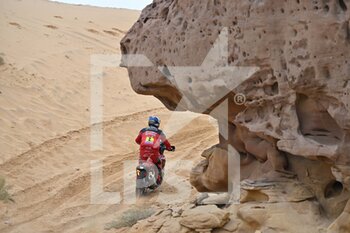 2023-01-03 - 02 BRABEC Ricky (usa), Monster Energy Honda Team, Honda, Moto, FIM W2RC, Motul, action during the Stage 3 of the Dakar 2023 between Al-'Ula and Haïl, on January 3rd, 2023 in Haïl, Saudi Arabia - AUTO - DAKAR 2023 - STAGE 3 - RALLY - MOTORS