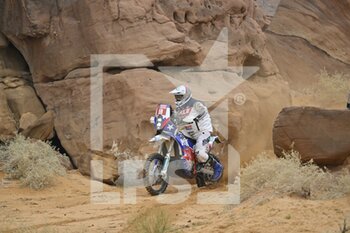 2023-01-03 - 59 MEDINA SALAZAR John William (chl), M3 Rally Team, Moto, Original by Motul, action during the Stage 3 of the Dakar 2023 between Al-'Ula and Haïl, on January 3rd, 2023 in Haïl, Saudi Arabia - AUTO - DAKAR 2023 - STAGE 3 - RALLY - MOTORS