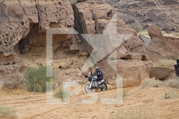 2023-01-03 - 112 CHARDRON Arnault (fra), Outsider, Yamaha, Moto, action during the Stage 3 of the Dakar 2023 between Al-'Ula and Haïl, on January 3rd, 2023 in Haïl, Saudi Arabia - AUTO - DAKAR 2023 - STAGE 3 - RALLY - MOTORS