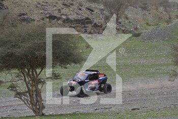 2023-01-03 - 402 FARRES GUELL Gerard (spa), ORTEGA GIL Diego (spa), South Racing Can-Am, SSV, action during the Stage 2 of the Dakar 2023 between Sea Camp and Al-'Ula, on January 2nd, 2023 in Al-'Ula, Saudi Arabia - AUTO - DAKAR 2023 - STAGE 2 - RALLY - MOTORS