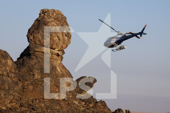 2023-01-04 - Landscapen helicopter, Quebec during the Stage 4 of the Dakar 2023 around Haïl, on January 4th, 2023 in Haïl, Saudi Arabia - AUTO - DAKAR 2023 - STAGE 4 - RALLY - MOTORS