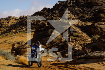 2023-01-04 - 58 MIN ZHANG (chn), Wu Pu Da Hai Dao Rally Team, Moto, action during the Stage 4 of the Dakar 2023 around Haïl, on January 4th, 2023 in Haïl, Saudi Arabia - AUTO - DAKAR 2023 - STAGE 4 - RALLY - MOTORS