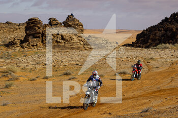 2023-01-04 - 75 LECONTE Edouard (fra), Team Dumontier Racing, KTM, Moto, action during the Stage 4 of the Dakar 2023 around Haïl, on January 4th, 2023 in Haïl, Saudi Arabia - AUTO - DAKAR 2023 - STAGE 4 - RALLY - MOTORS