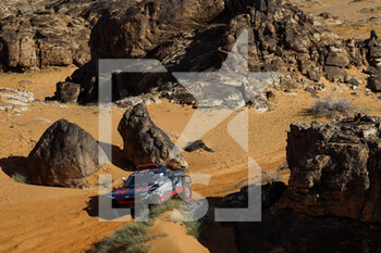 2023-01-04 - 204 PETERHANSEL Stéphane (fra), BOULANGER Edouard (fra), Team Audi Sport, Audi RS Q e-tron E2, Auto, action during the Stage 4 of the Dakar 2023 around Haïl, on January 4th, 2023 in Haïl, Saudi Arabia - AUTO - DAKAR 2023 - STAGE 4 - RALLY - MOTORS