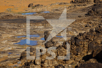 2023-01-04 - Landscape during the Stage 4 of the Dakar 2023 around Haïl, on January 4th, 2023 in Haïl, Saudi Arabia - AUTO - DAKAR 2023 - STAGE 4 - RALLY - MOTORS