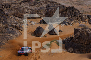 2023-01-04 - 211 EKSTROM Mattias (swe), BERGVIST Emil (swe), Team Audi Sport, Audi RS Q e-tron E2, Auto, action during the Stage 4 of the Dakar 2023 around Haïl, on January 4th, 2023 in Haïl, Saudi Arabia - AUTO - DAKAR 2023 - STAGE 4 - RALLY - MOTORS