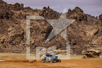 2023-01-04 - 301 QUINTERO Seth (usa), ZENZ Dennis (ger), Red Bull Off-Road Junior Team USA presented by BF Goodrich, Can-Am, SSV, FIA W2RC, action during the Stage 4 of the Dakar 2023 around Haïl, on January 4th, 2023 in Haïl, Saudi Arabia - AUTO - DAKAR 2023 - STAGE 4 - RALLY - MOTORS