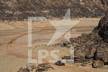 2023-01-04 - 207 SAINZ Carlos (spa), CRUZ Lucas (spa), Team Audi Sport, Audi RS Q e-tron E2, Auto, action during the Stage 4 of the Dakar 2023 around Haïl, on January 4th, 2023 in Haïl, Saudi Arabia - AUTO - DAKAR 2023 - STAGE 4 - RALLY - MOTORS