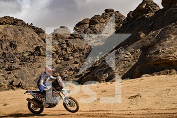 2023-01-04 - 137 TROQUIER Mathieu (fra), Nomade Racing, KTM, Moto, action during the Stage 4 of the Dakar 2023 around Haïl, on January 4th, 2023 in Haïl, Saudi Arabia - AUTO - DAKAR 2023 - STAGE 4 - RALLY - MOTORS