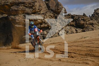 2023-01-04 - 91 WIEDEMANN Mike (ger), Wiedemann Motorsports, KTM, Moto, Original by Motul, action during the Stage 4 of the Dakar 2023 around Haïl, on January 4th, 2023 in Haïl, Saudi Arabia - AUTO - DAKAR 2023 - STAGE 4 - RALLY - MOTORS