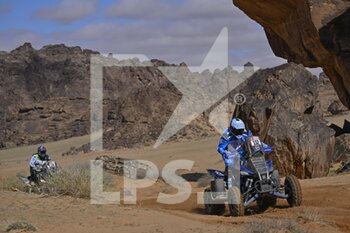 2023-01-04 - 152 ANDUJAR Manuel (arg), 7240 Team, Yamaha, Quad, Motul, action during the Stage 4 of the Dakar 2023 around Haïl, on January 4th, 2023 in Haïl, Saudi Arabia - AUTO - DAKAR 2023 - STAGE 4 - RALLY - MOTORS