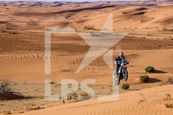 2023-01-05 - 96 ARGUBRIGHT Jacob (usa), Duust Rally Team, Husqvarna, Moto, action during the Stage 5 of the Dakar 2023 around Haïl, on January 5th, 2023 in Haïl, Saudi Arabia - AUTO - DAKAR 2023 - STAGE 5 - RALLY - MOTORS