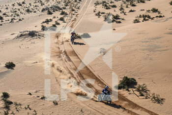 2023-01-05 - 10 HOWES Skyler (usa), Husqvarna Factory Racing, Husqvarna, Moto, FIM W2RC, action during the Stage 5 of the Dakar 2023 around Haïl, on January 5th, 2023 in Haïl, Saudi Arabia - AUTO - DAKAR 2023 - STAGE 5 - RALLY - MOTORS