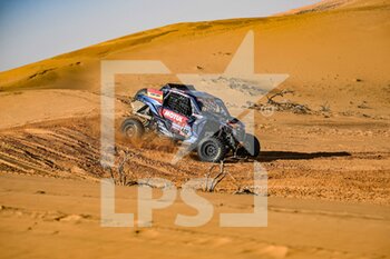 2023-01-05 - 402 FARRES GUELL Gerard (spa), ORTEGA GIL Diego (spa), South Racing Can-Am, SSV, Motul, action during the Stage 5 of the Dakar 2023 around Haïl, on January 5th, 2023 in Haïl, Saudi Arabia - AUTO - DAKAR 2023 - STAGE 5 - RALLY - MOTORS