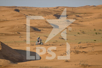 2023-01-05 - 76 LEPAN Jean-Louis (fra), Nomade Racing, KTM, Moto, FIM W2RC, action during the Stage 5 of the Dakar 2023 around Haïl, on January 5th, 2023 in Haïl, Saudi Arabia - AUTO - DAKAR 2023 - STAGE 5 - RALLY - MOTORS
