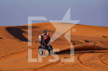 2023-01-06 - 08 PRICE Toby (aus), Red Bull KTM Factory Racing, KTM, Moto, FIM W2RC, action during the Stage 6 of the Dakar 2023 between Haïl and Al Duwadimi, on January 6th, 2023 in Haïl, Saudi Arabia - AUTO - DAKAR 2023 - STAGE 6 - RALLY - MOTORS