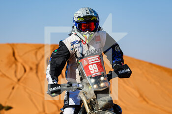 2023-01-06 - 99 VEGA Javi (spa), Pont Grup Yamaha, Yamaha, Moto, Original by Motul, Motul, action during the Stage 6 of the Dakar 2023 between Haïl and Al Duwadimi, on January 6th, 2023 in Haïl, Saudi Arabia - AUTO - DAKAR 2023 - STAGE 6 - RALLY - MOTORS