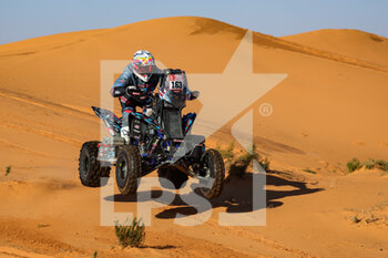 2023-01-06 - 163 COPETTI Pablo (usa), Del Amo Motorsports by Motul, Yamaha, Quad, FIM W2RC, Motul, action during the Stage 6 of the Dakar 2023 between Haïl and Al Duwadimi, on January 6th, 2023 in Haïl, Saudi Arabia - AUTO - DAKAR 2023 - STAGE 6 - RALLY - MOTORS