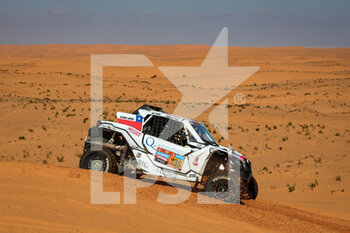 2023-01-06 - 335 DEL RIO Lucas (chl), JACOMY BRUNO (arg), South Racing Can-AM, BRP, SSV, Motul, action during the Stage 6 of the Dakar 2023 between Haïl and Al Duwadimi, on January 6th, 2023 in Haïl, Saudi Arabia - AUTO - DAKAR 2023 - STAGE 6 - RALLY - MOTORS