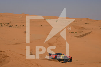 2023-01-06 - 201 LOEB Sébastien (fra), LURQUIN Fabian (bel), Bahrain Raid Extreme, BRX, Prodrive Hunter, Auto, FIA W2RC, action during the Stage 6 of the Dakar 2023 between Haïl and Riyadh, on January 6th, 2023 in Haïl, Saudi Arabia - AUTO - DAKAR 2023 - STAGE 6 - RALLY - MOTORS