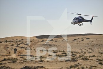 2023-01-06 - Helicopter, during the Stage 6 of the Dakar 2023 between Haïl and Riyadh, on January 6th, 2023 in Haïl, Saudi Arabia - AUTO - DAKAR 2023 - STAGE 6 - RALLY - MOTORS
