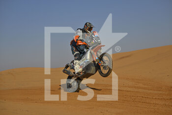 2023-01-06 - 102 NEFF Paul (USA), American Rally Originals, KTM, Moto, Original by Motul, action during the Stage 6 of the Dakar 2023 between Haïl and Riyadh, on January 6th, 2023 in Haïl, Saudi Arabia - AUTO - DAKAR 2023 - STAGE 6 - RALLY - MOTORS
