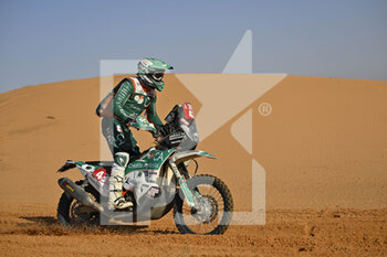 2023-01-06 - 43 PATRAO Mario (prt), Credit Agricola - Mario Patrao Motorsport, KTM, Moto, Original by Motul, Motul, action during the Stage 6 of the Dakar 2023 between Haïl and Riyadh, on January 6th, 2023 in Haïl, Saudi Arabia - AUTO - DAKAR 2023 - STAGE 6 - RALLY - MOTORS