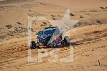 2023-01-06 - 301 QUINTERO Seth (usa), ZENZ Dennis (ger), Red Bull Off-Road Junior Team USA presented by BF Goodrich, Can-Am, SSV, FIA W2RC, action during the Stage 6 of the Dakar 2023 between Haïl and Riyadh, on January 6th, 2023 in Haïl, Saudi Arabia - AUTO - DAKAR 2023 - STAGE 6 - RALLY - MOTORS