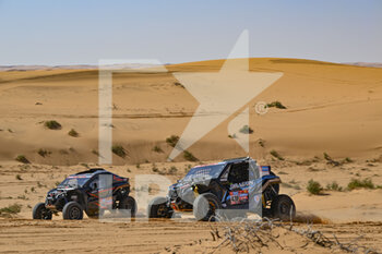 2023-01-06 - 438 CROQUELOIS Eric (fra), MARTIN Jean-Luc (fra), Drag'On Rally Team, Can-Am, SSV, action during the Stage 6 of the Dakar 2023 between Haïl and Riyadh, on January 6th, 2023 in Haïl, Saudi Arabia - AUTO - DAKAR 2023 - STAGE 6 - RALLY - MOTORS