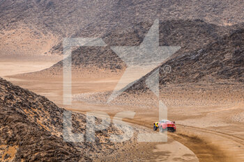 2023-01-07 - 201 LOEB Sébastien (fra), LURQUIN Fabian (bel), Bahrain Raid Extreme, BRX, Prodrive Hunter, Auto, FIA W2RC, action during the Stage 7 of the Dakar 2023 between Riyadh and Al Duwadimi, on January 7th, 2023 in Al Duwadimi, Saudi Arabia - AUTO - DAKAR 2023 - STAGE 7 - RALLY - MOTORS